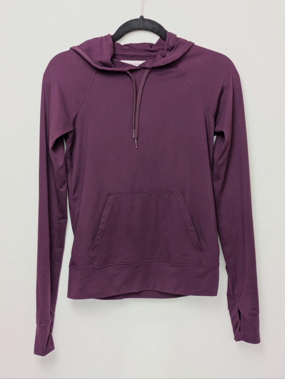 Outdoor Voices Hoodie Pullover Athletic Long Sleeve Purple